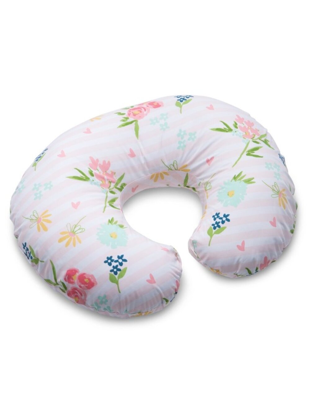 Boppy Nursing Pillow Support  Floral Stripe  Ergonomic Nursing Essentials for Bo